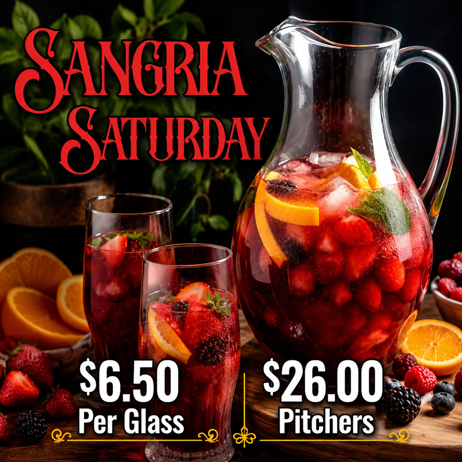 🍷 Sangria Saturday